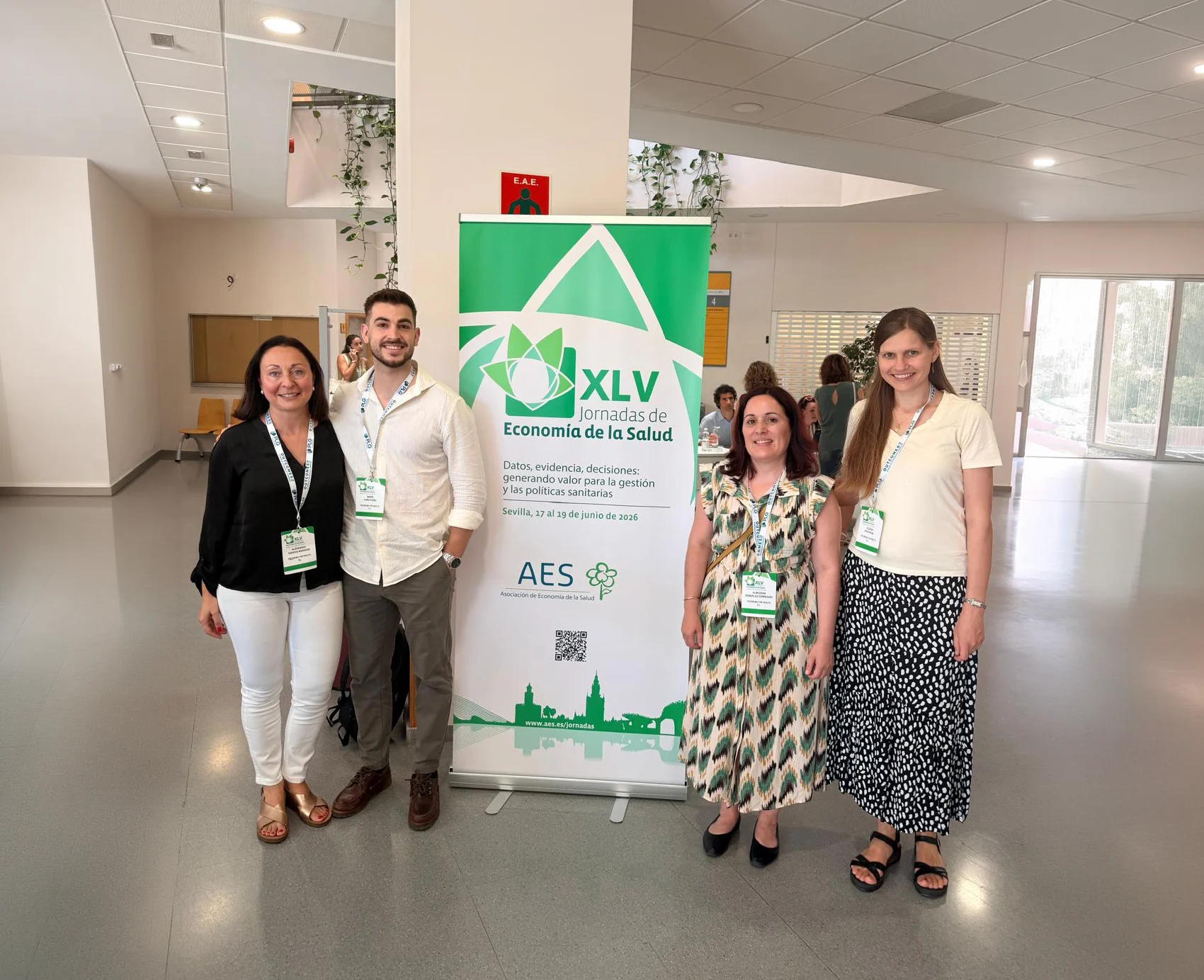 Participación en las XLV Jornadas de la Asociación de Economía de la Salud